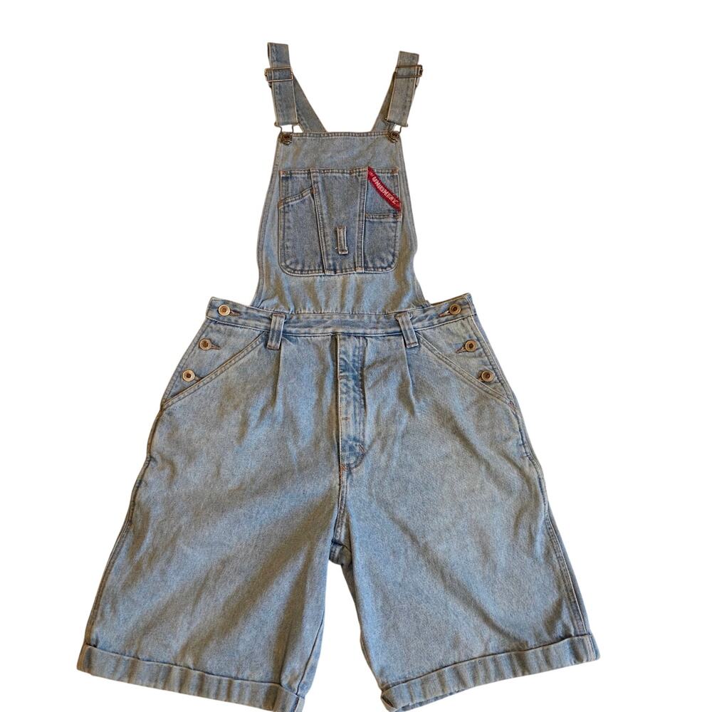 Unionbay Men's Denim Overall Shorts  Shortalls 90s Y2K Vintage 32